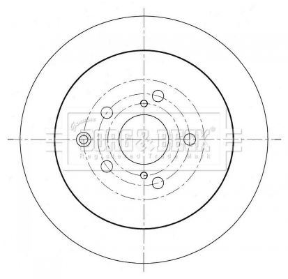 BORG & BECK Piduriketas BBD5371